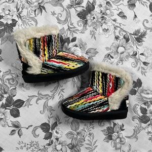 Boho winter boots